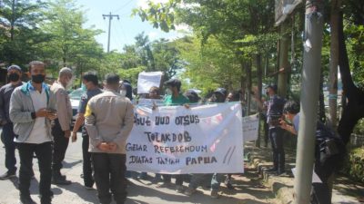 Les manifestants de la Pétition du peuple papou à Makassar attaqués par des membres d’organisations communautaires