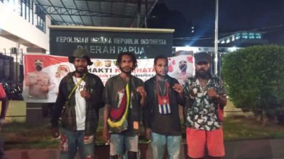 4 activistes du KNPB ont été libérés