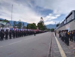 Des centaines de membres du personnel de sécurité sont prêts à sécuriser l’annonce prévue de DOBs à Jayawijaya