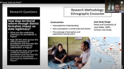 Un expert de l’UGM révèle deux objectifs et les impacts de l’expansion régionale en Papouasie